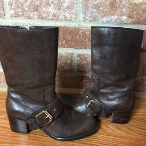 😍Nine West Genuine Leather Brown Boots😍